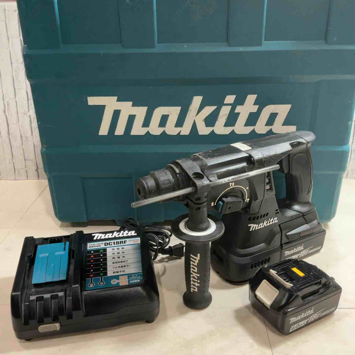 ★マキタ(makita) コードレスハンマドリル HR244DRGXB 18V 動作確認済み【川口店】