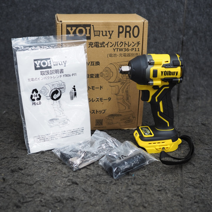 【未使用品】YOIbuy　充電式インパクトレンチ YTW36-P11【鴻巣店】