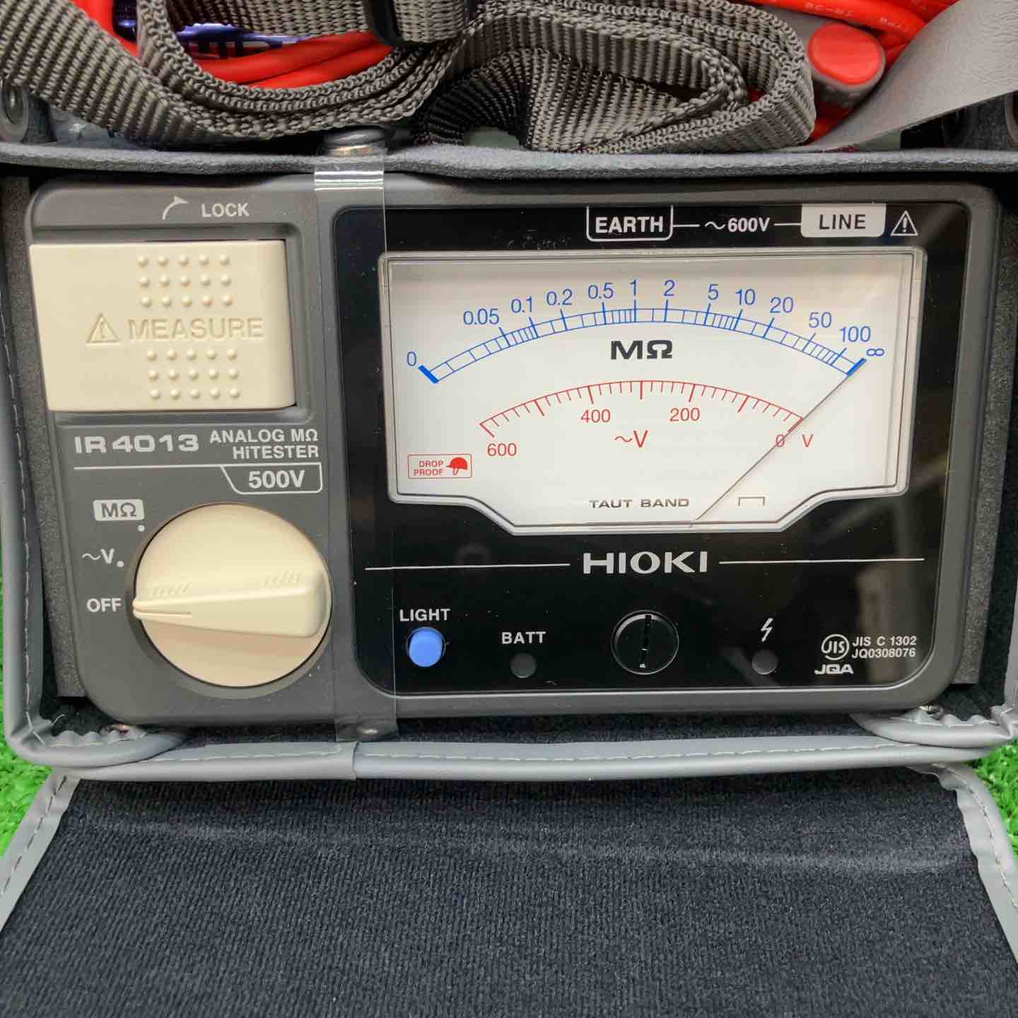 ＨＩＯＫＩ　メグオームハイテスタ 日置電機（株） (IR4033-10) (355-7502) HIOKI(日置電機) IR4033-10 絶縁抵抗計 3レンジ アナログメグオーム