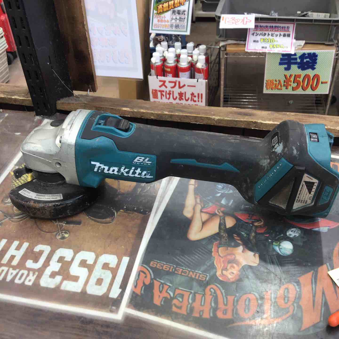 ☆マキタ(makita) 100mmコードレスディスクグラインダ GA412DZ ☆マキタ(makita) 100mmコードレスディスクグラインダ GA412DZ