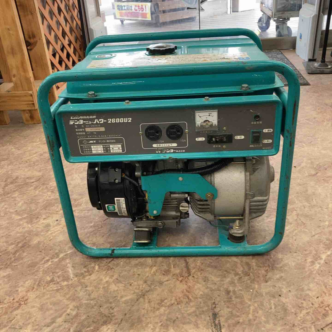 店頭受取り限定】◇デンヨー(Denyo) ガソリン発電機 GA-2605U2 ニュー 