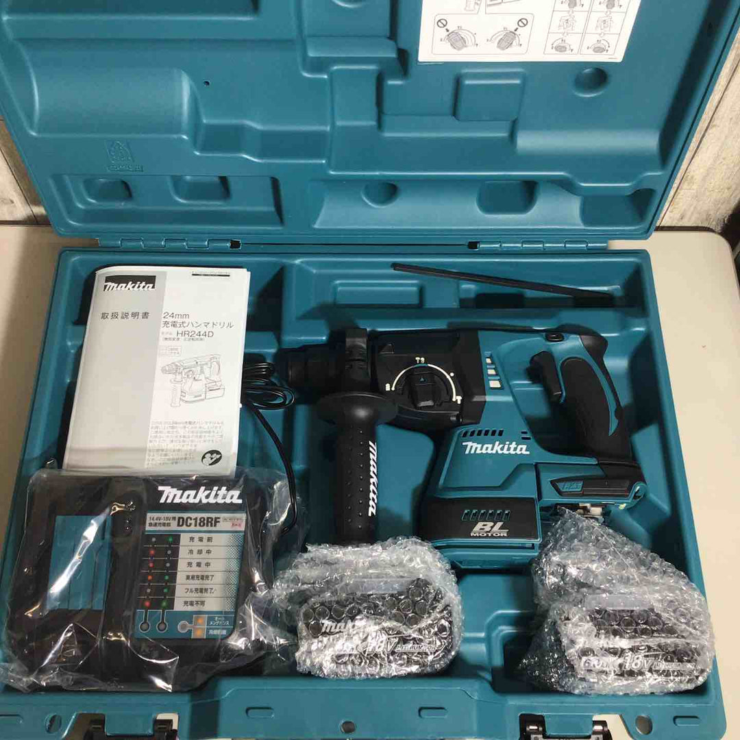 ★マキタ(makita) コードレスハンマドリル HR244DRGX【戸田店】