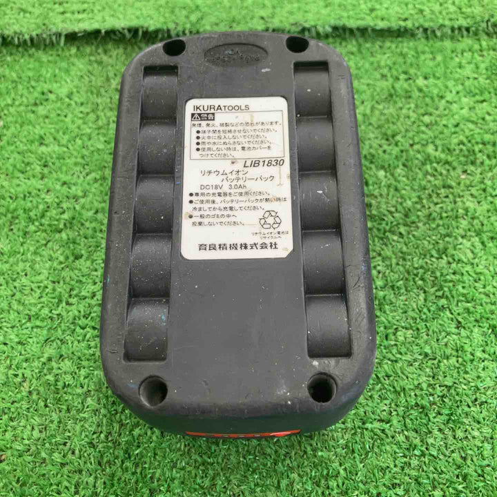 【中古品】 育良精機/IKURA コードレスパンチャー・IS-MP15LX 【桶川店】