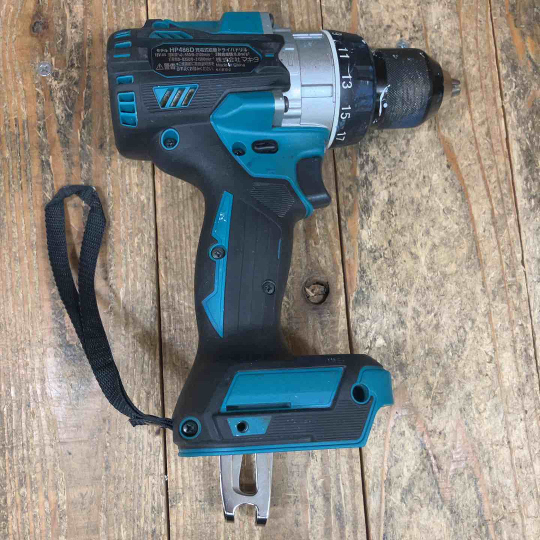 【動作良好】★マキタ(makita) コードレス振動ドリルドライバー HP486DRGX【所沢店】