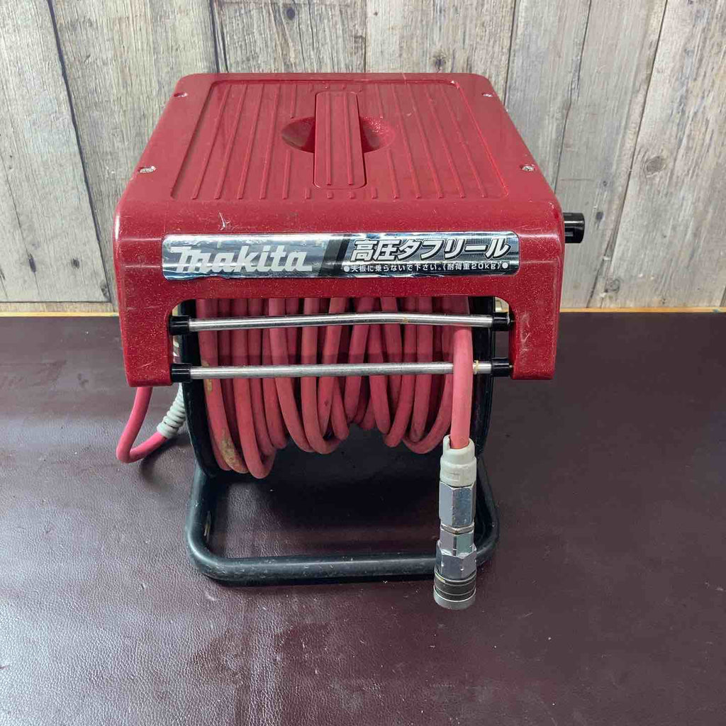 中古品】 マキタ(makita) 高圧タフリール A-49220 エアホースリール 