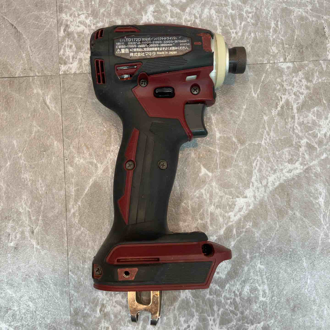 ★マキタ(makita) コードレスインパクトドライバー TD172DGXAR【八潮店】