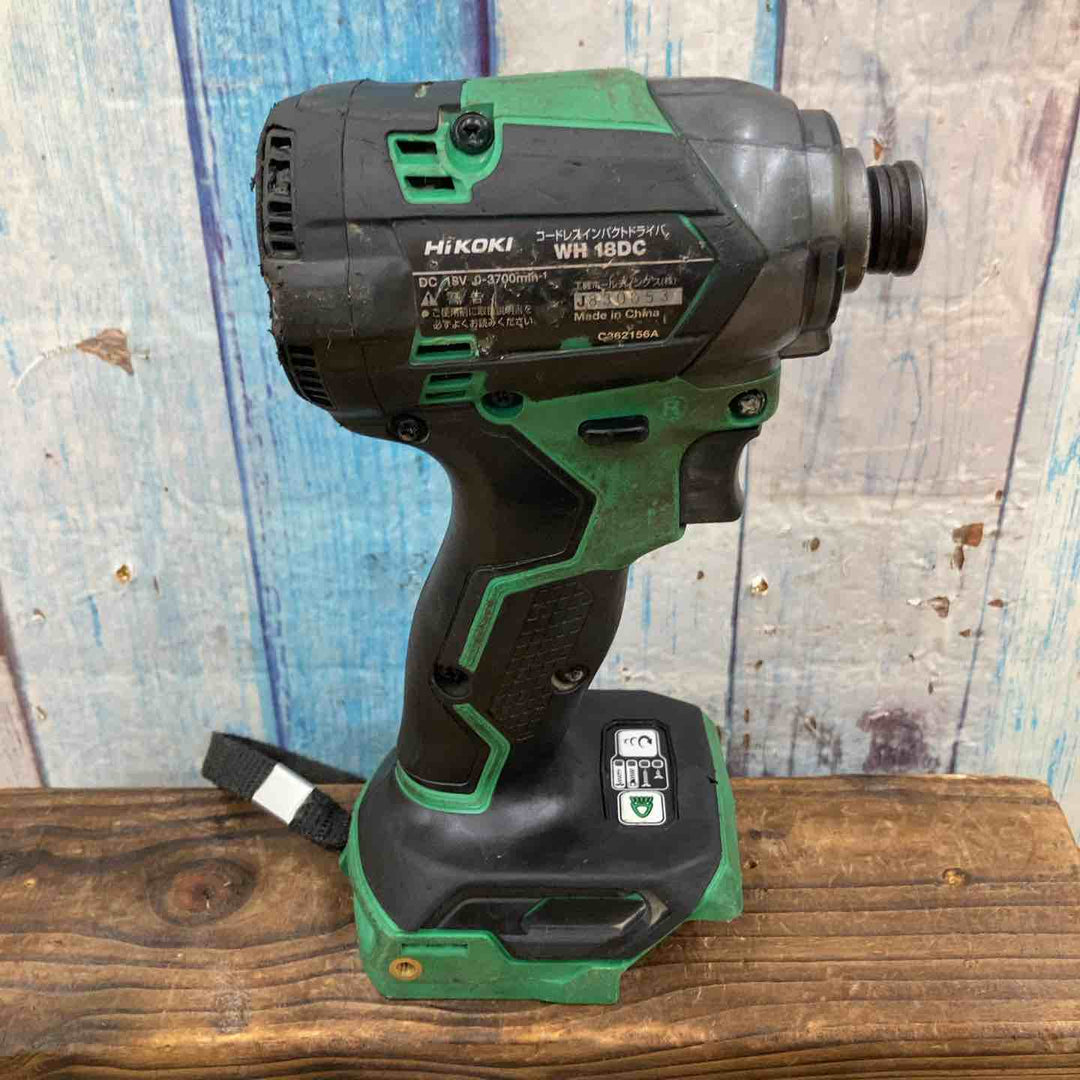 【中古品】★ハイコーキ(HIKOKI ※旧:日立工機) コードレスインパクトドライバー WH18DC(2XP) フルセット【柏店】