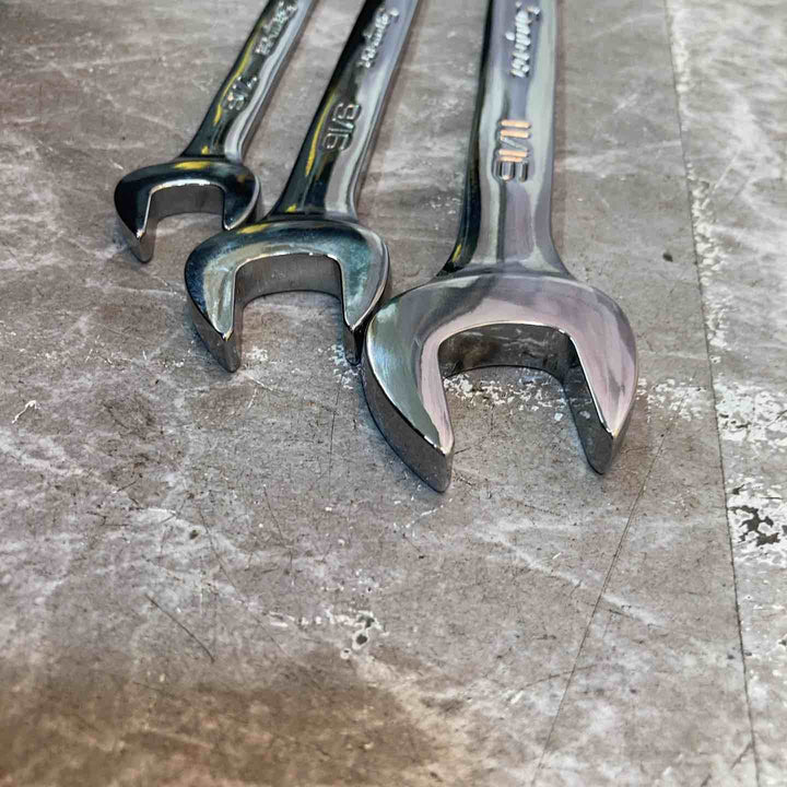 スナップオン(Snap-on) オープンエンドレンチ VO2022B、VO1618B、VO1214B　3点セット【八潮店】
