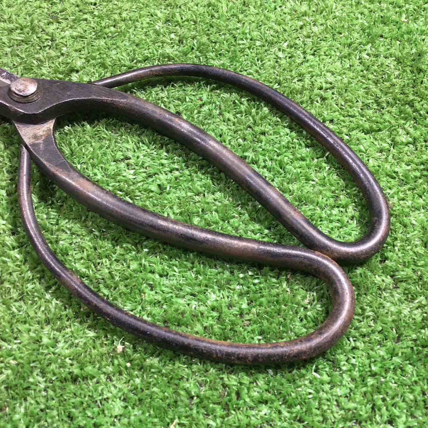 佐助 泉州堺清水住 植木鋏 弐寸 刃長約60mm 本体のみ 錆あり