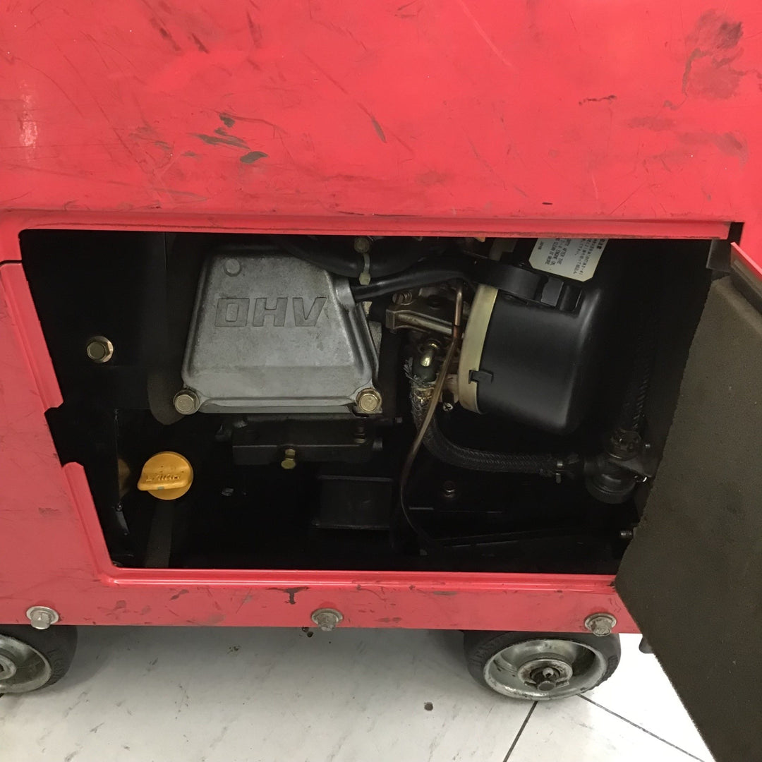 【現状品/店頭受取り限定】◇新ダイワ(Shindaiwa) 防音型ガソリン発電機 EG25M-A 50Hz (EG25M) タンク内の燃費フィルターが欠品してます。【鴻巣店】