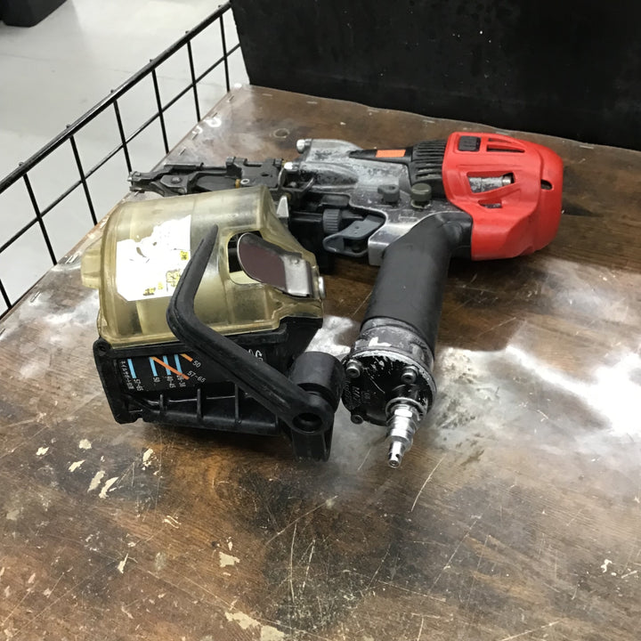 〇マックス MAX 高圧コイルネイラ HN-65N3(D)-G クールグレー 高圧釘打機 HN91067【戸田店】