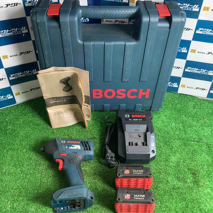◇ボッシュ(BOSCH) コードレスインパクトドライバー GDR1440-LI【草加店】