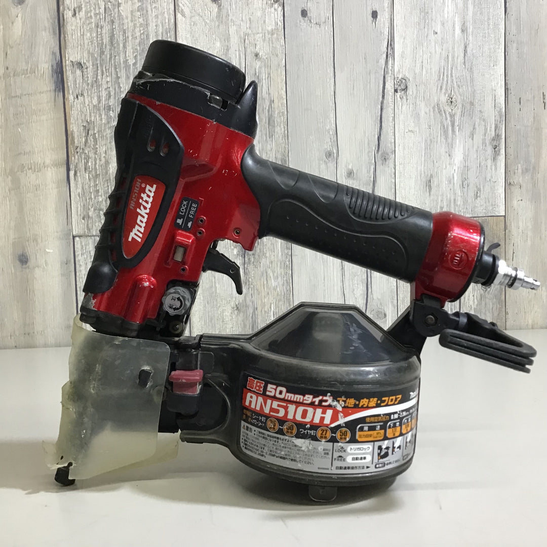 【中古品】★送料無料★ マキタ makita 高圧エア釘打ち機 AN510H【戸田店】