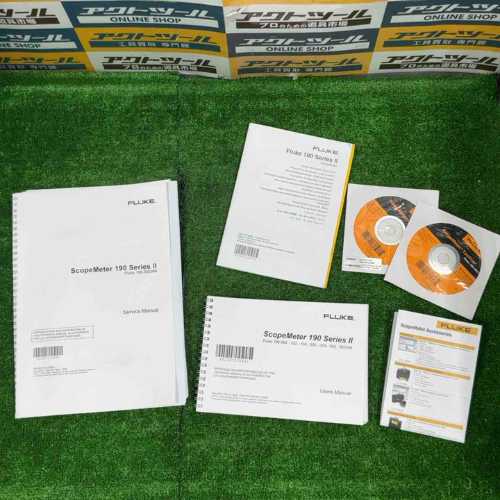 FLUKE フルーク 携帯型オシロスコープ ScopeMeter 190-502 ケースなし【草加店】