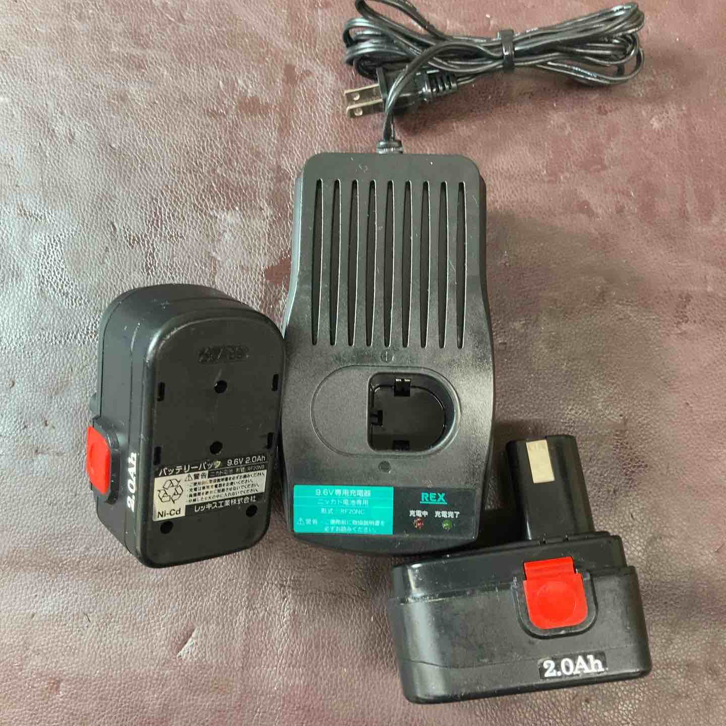 中古品】レッキス(REX) コードレスフレア RF20N クランプ多数付属