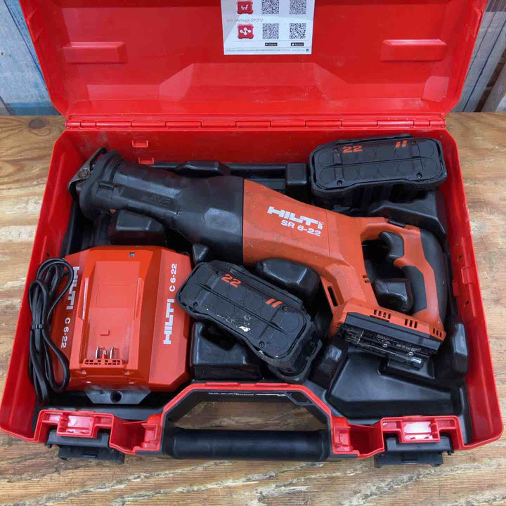 ヒルティ(HILTI) コードレスレシプロソー SR 6-22【柏店】