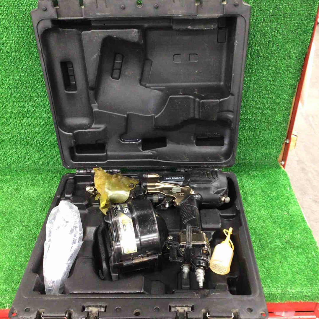 中古品】 ハイコーキ(HIKOKI ※旧:日立工機) 高圧エア釘打ち機 NV65HR2 