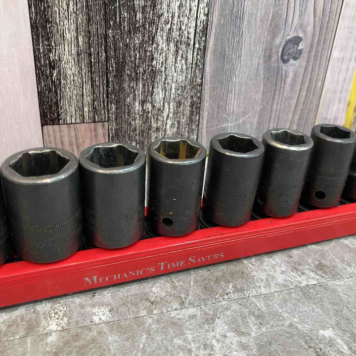 Snap-on スナップオン 1/2インパクトシャローソケット 14個 IMM100A-230【八潮店】