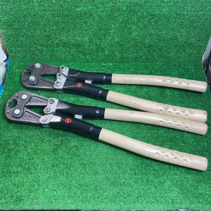 BURNDY-J 引込線用圧縮圧着工具 MD6-6 二個セット【川崎店】