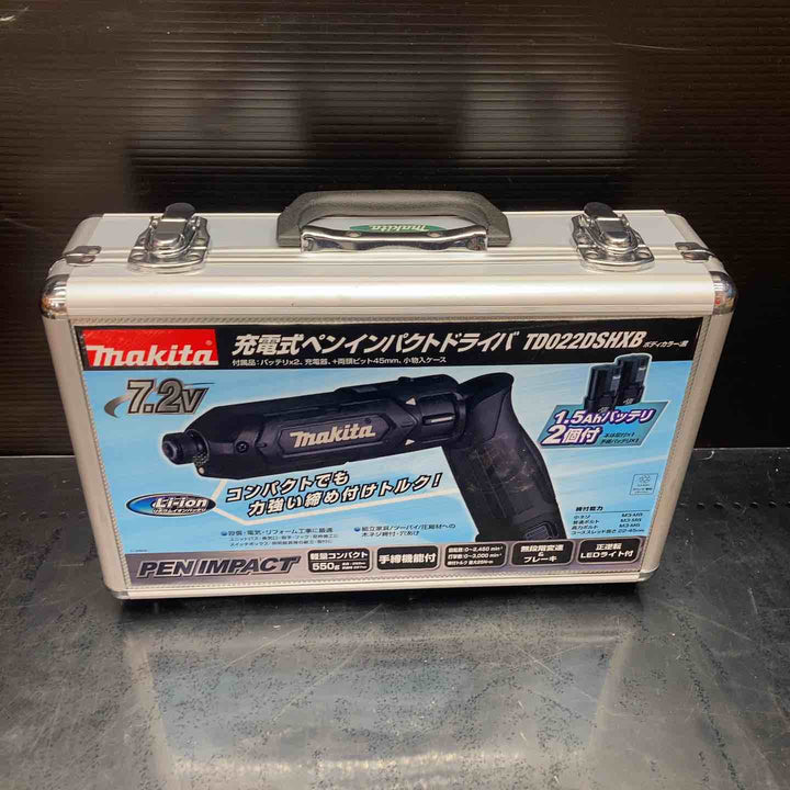 ★マキタ(makita) コードレスペンインパクトドライバー TD022DSHXB【川越店】
