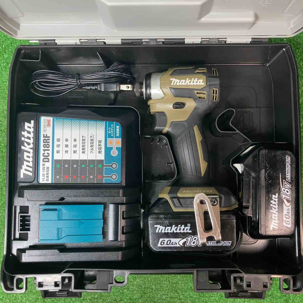 【未使用品(店頭展示品)】マキタ(makita) コードレスインパクトドライバー TD173DRGXO 2台セット【岩槻店】 ☆マキタ(makita) コードレスインパクトドライバー TD173DGXAR【岩槻店