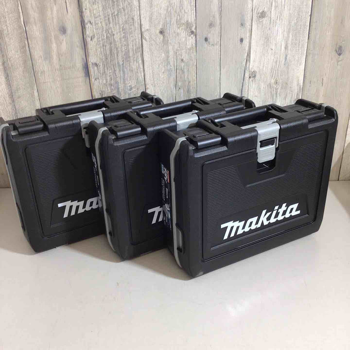 【未使用品】マキタ(makita) コードレスインパクトドライバー TD173DRGXB ブラック 黒 3台セット【戸田店】