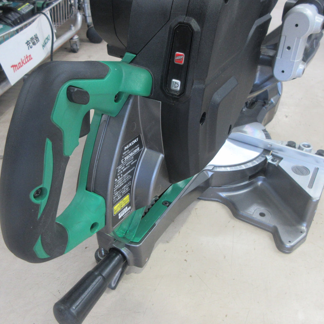 ★ハイコーキ(HIKOKI ※旧:日立工機) コードレス卓上スライド丸のこ C3606DRB(NN)【町田店】