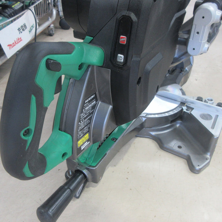 ★ハイコーキ(HIKOKI ※旧:日立工機) コードレス卓上スライド丸のこ C3606DRB(NN)【町田店】