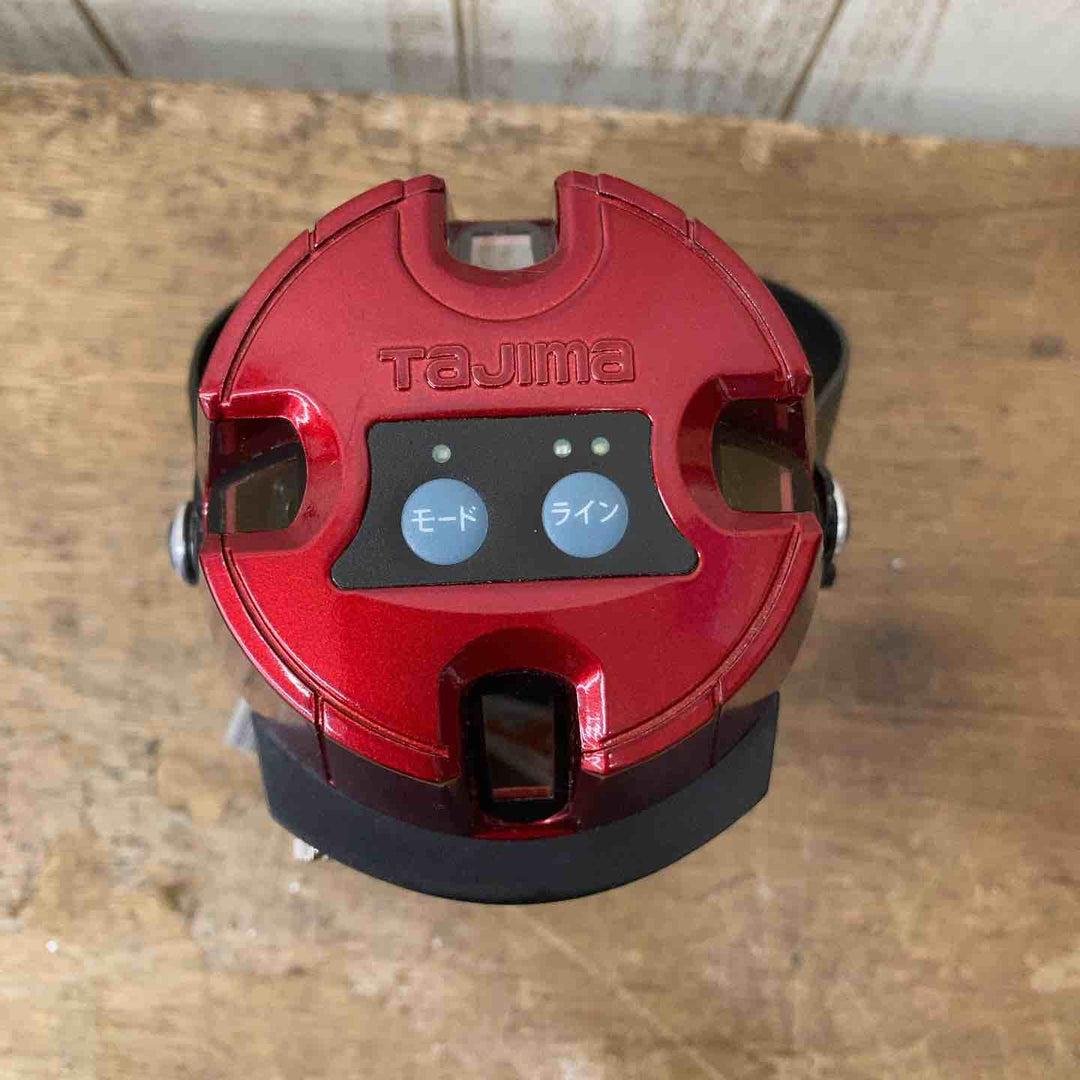 【中古品】◇タジマ(Tajima) レーザー墨出し器 矩十字・横  ZERO-KJY 赤色レーザー 受光器付き【柏店】