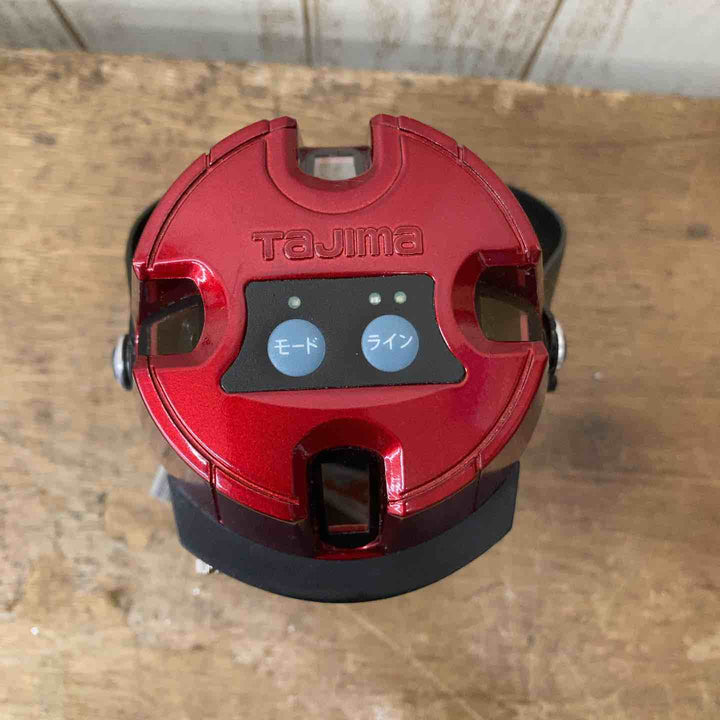 【中古品】◇タジマ(Tajima) レーザー墨出し器 矩十字・横  ZERO-KJY 赤色レーザー 受光器付き【柏店】