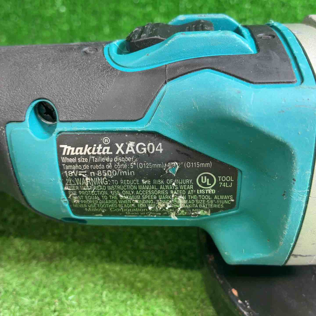 MakitaUSA マキタ 18V 充電式ディスクグラインダー XAG04Z (GA504DZ同等品) 18V【藤沢店】