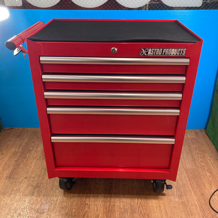 【中古品/店頭受取り限定】メーカー不明 5段キャビネット W680 D460 H900 鍵2本付 ※アストロプロダクツ製ではありません。