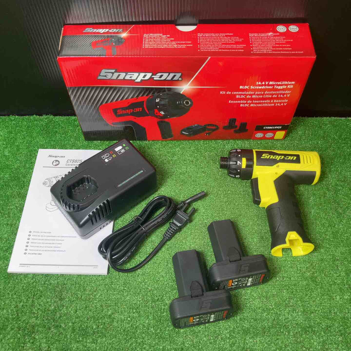 スナップオン/Snap-on コードレススクリュードライバ CTS861HVJ2 イエロー【岩槻店】