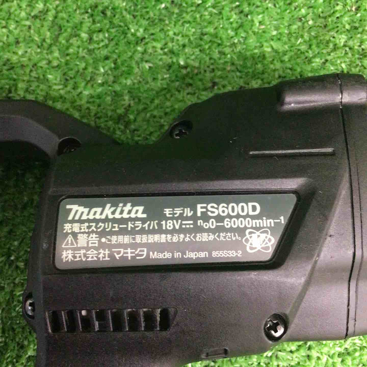 【中古品】 マキタ/makita コードレススクリュードライバー FS600DZB 【鴻巣店】
