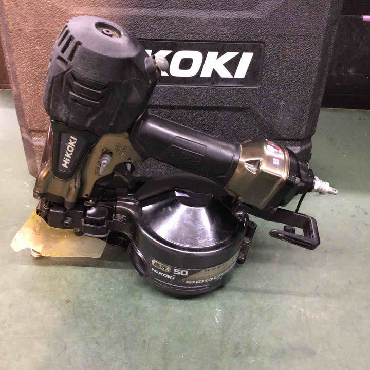★ハイコーキ(HIKOKI ※旧:日立工機) 高圧エア釘打ち機 NV50HR2(S)【戸田店】