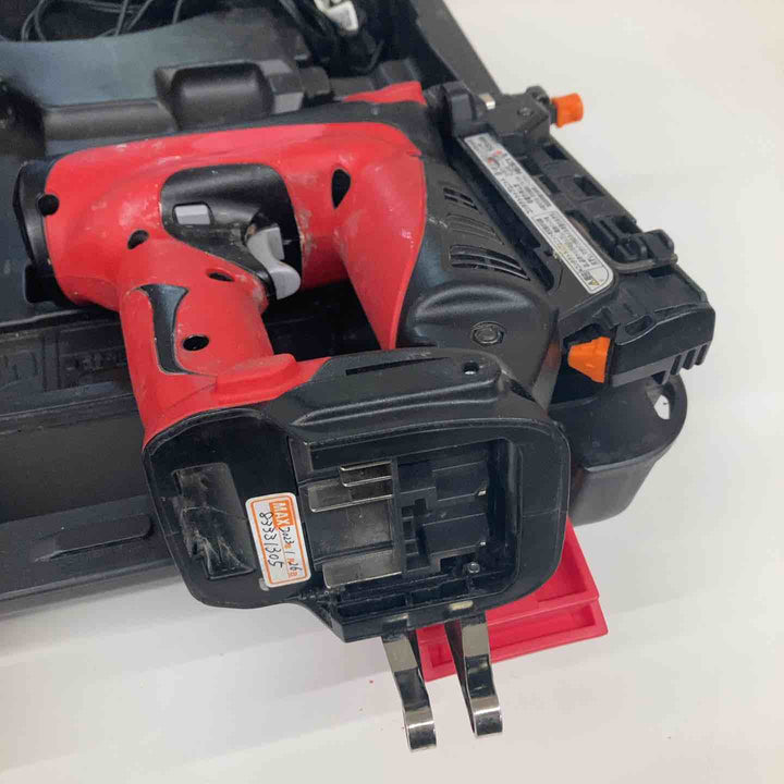 ◇マックス(MAX) コードレスピンネイラ TJ-35P2　充電器、10.8V3Ahバッテリー1つ付属【戸田店】