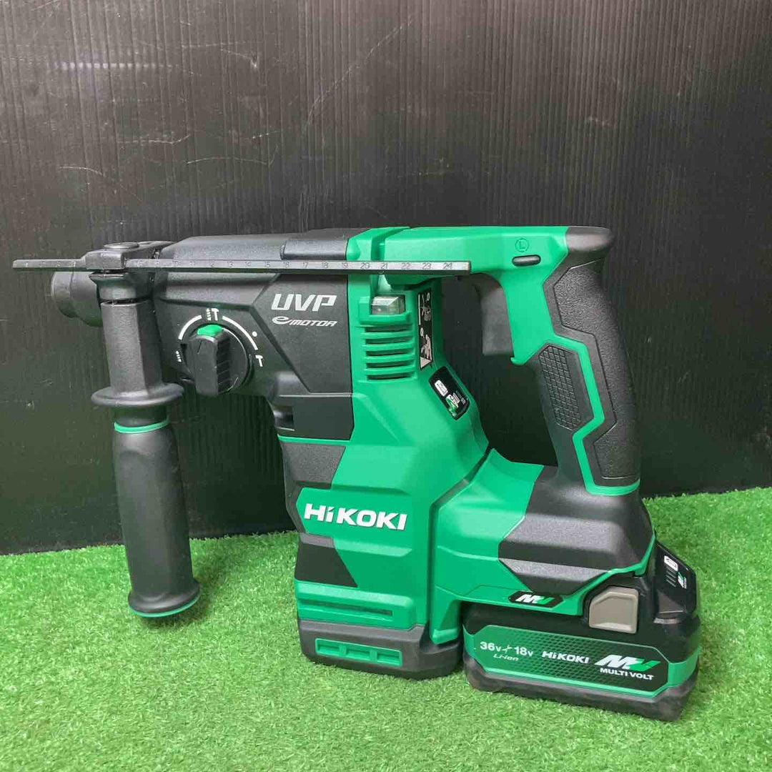 【美品】★ハイコーキ(HIKOKI ※旧:日立工機) コードレスハンマドリル DH3628DA(2XPZ) ◇バッテリー1個セット【岩槻店】