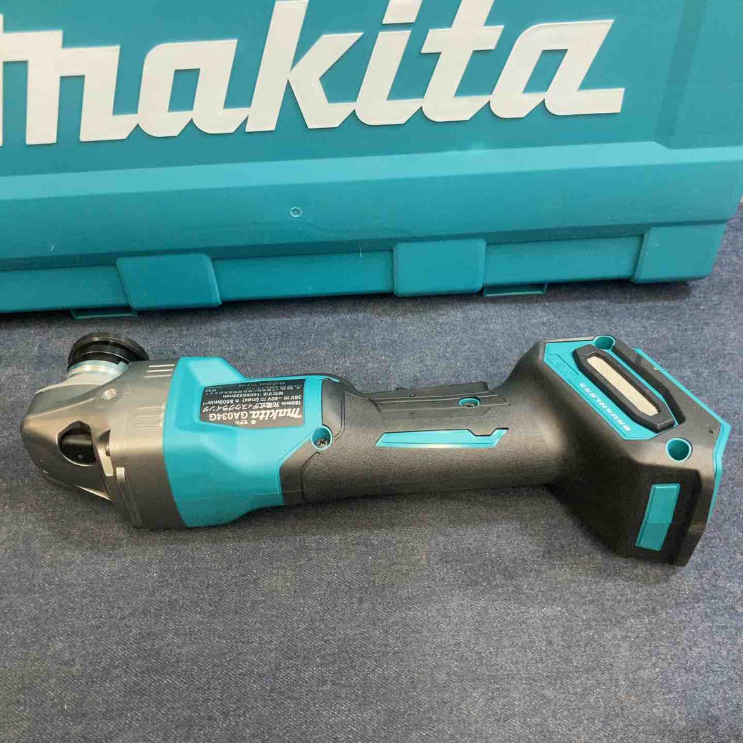 【未使用品】マキタ makita 150mm 40V 4.0Ah コードレスディスクグラインダー GA034GRMX【八潮店】