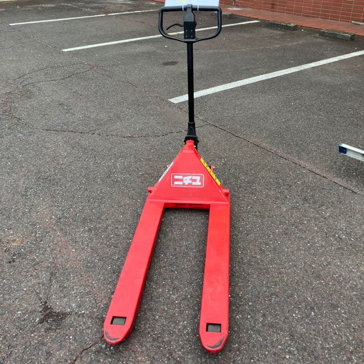 【店頭受取り限定】ニチユ ハンドパレット パレットトラック PT10S-18-100 耐荷重1000kg 爪長さ 1000mm【越谷店】