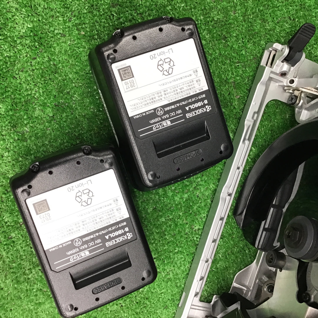 【特別特価！未使用】 京セラ 18V 165mm 集じん兼用 充電式集じん丸ノコ DNW11XR 【桶川店】