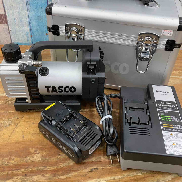 【中古品】◇タスコ(TASCO) コードレス真空ポンプ TA150ZP-1 バッテリー、充電器付き！【柏店】