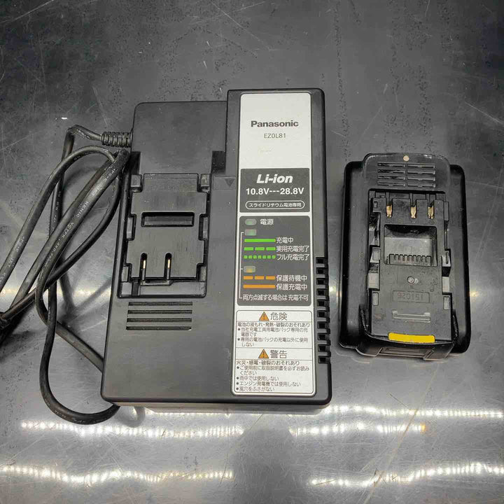 ◇パナソニック(Panasonic) コードレスインパクトドライバ EZ75A7PN2G-B ブラック【川越店】