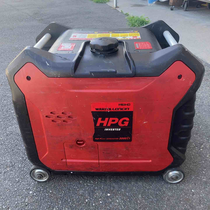 【現状品／店頭受取り限定】☆ワキタ インバーター式ガソリン発電機 HPG3000iS セル始動せず【八潮店】