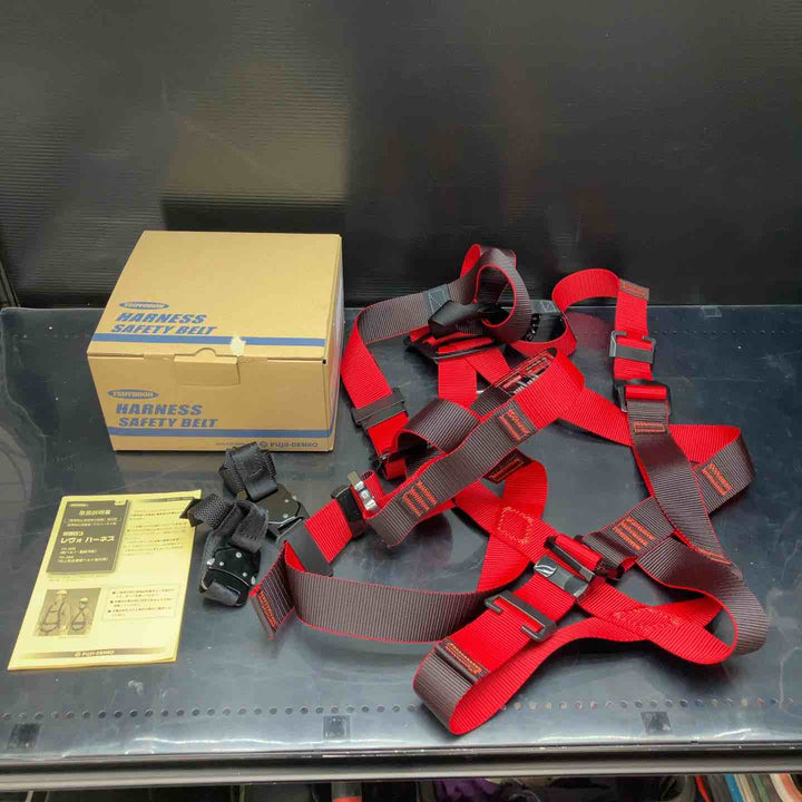藤井電工 ツヨロン レヴォハーネス ハーネス本体のみ 黒・赤 Ｌサイズ TH-564-OT-BKR-L-BX【川越店】