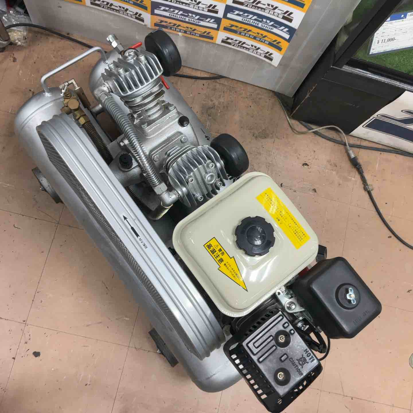 店頭受取り限定】ナカトミ(NAKATOMI) エンジン式コンプレッサー ECP
