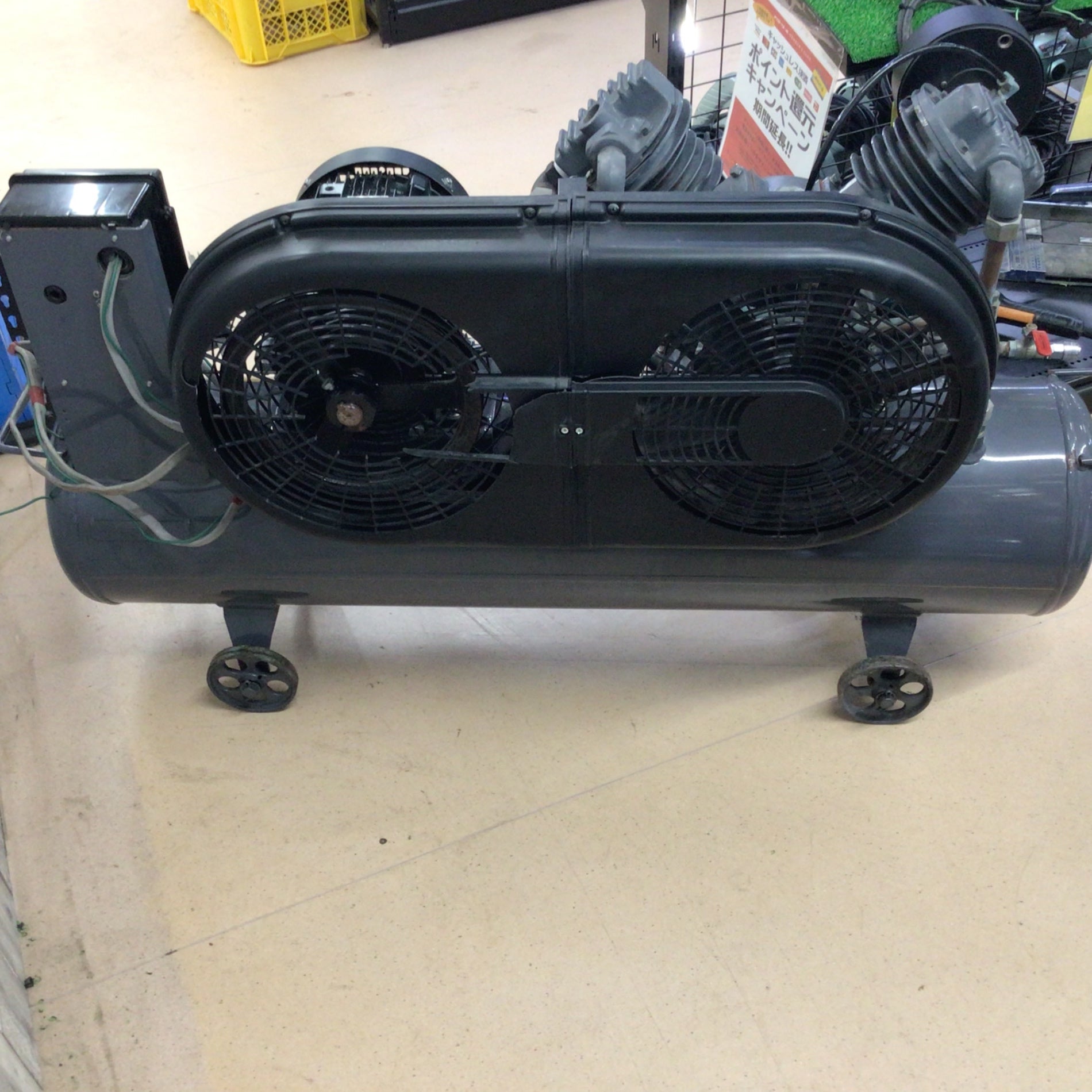 アネスト岩田 TLP15EF-10 レシプロコンプレッサー【リライズ野田愛宕店