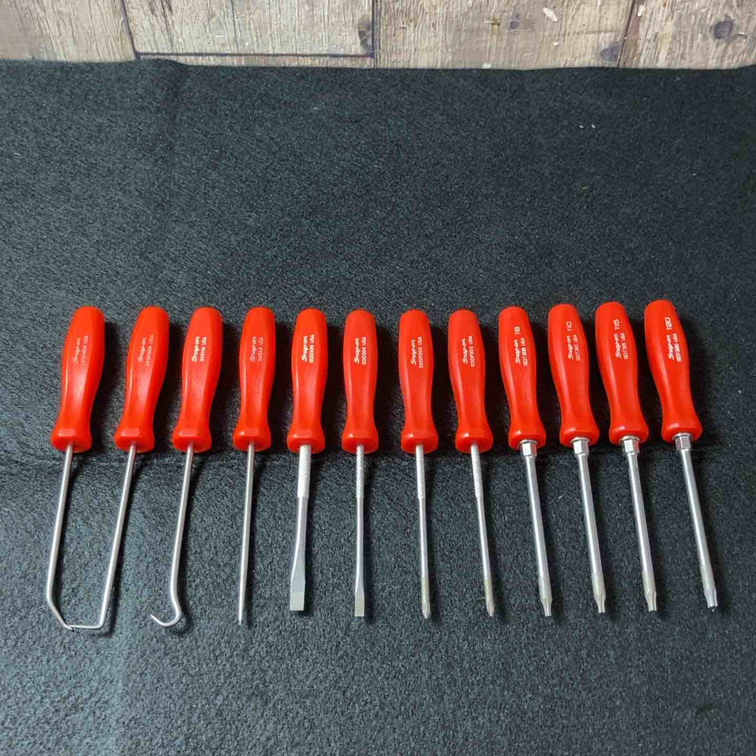 【中古美品】 Snap-on(スナップオン) MINI12PAKR コンビネーションセット12本レッド 【東大和店】
