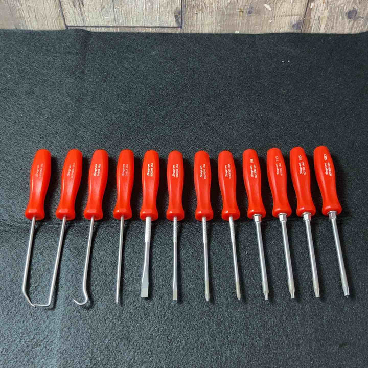 【中古美品】 Snap-on(スナップオン) MINI12PAKR コンビネーションセット12本レッド 【東大和店】