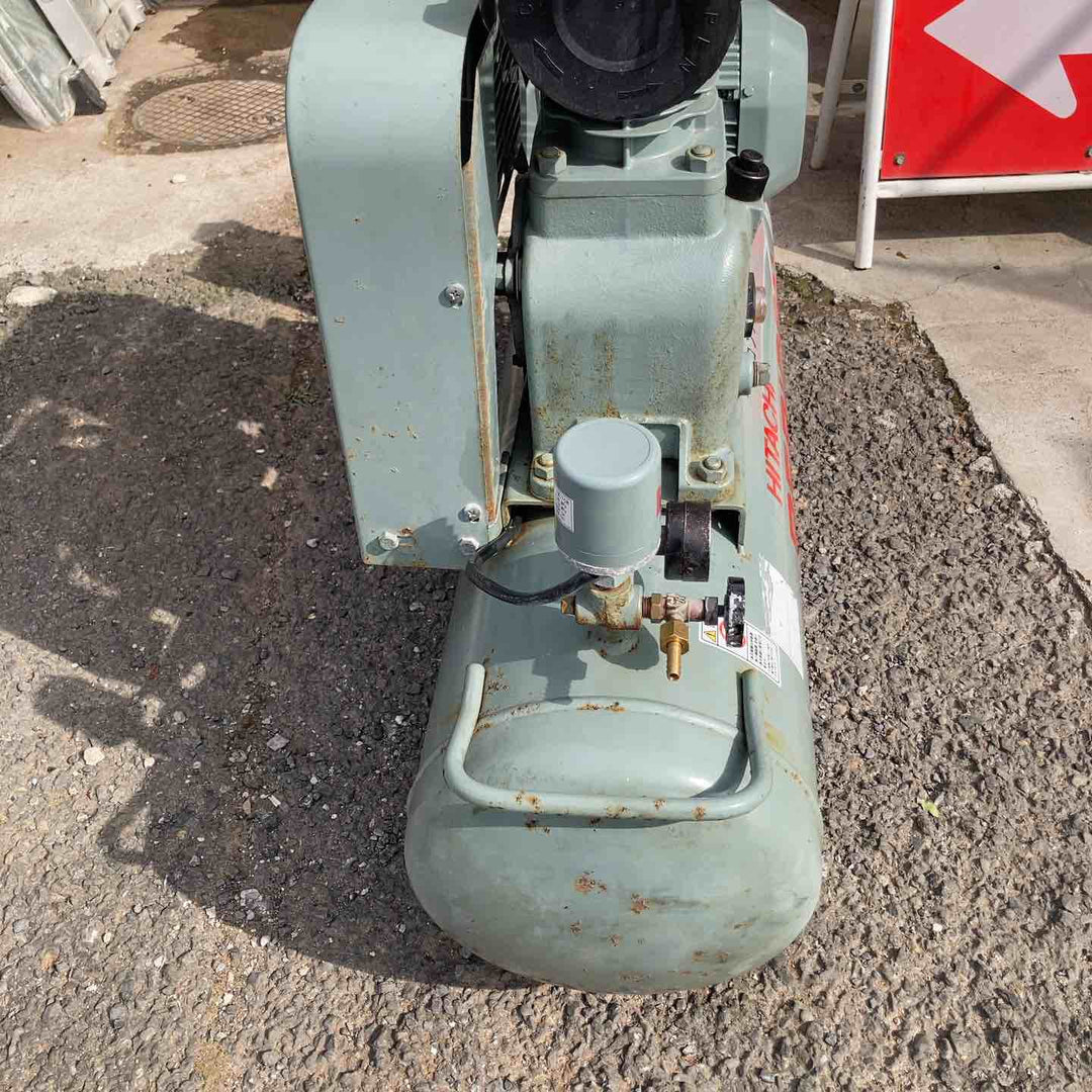 【店頭受取り限定】◇400V 日立産機(HITACHI)  2馬力エアーコンプレッサー 1.5P-9.5VP5 ベビコン 50Hz【柏店】