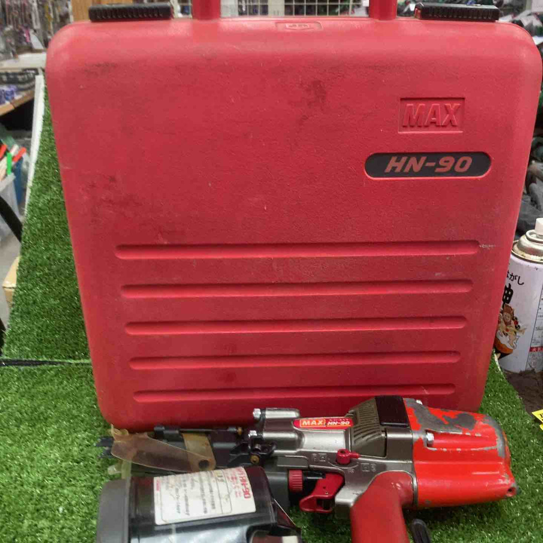 ★マックス(MAX) 高圧エア釘打ち機 HN-90【川崎店】